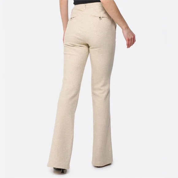 NWT ANINE BING | $310 Houndstooth Virgin Wool Pants - Picture 8 of 9